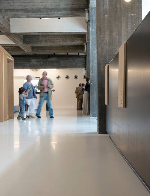 Cast floor mellow town hall kortrijk